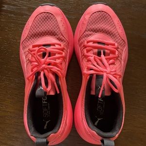 Pink Puma Gym Shoes